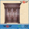 JK-RC9203 New Designs Puertas de entrada de cobre real